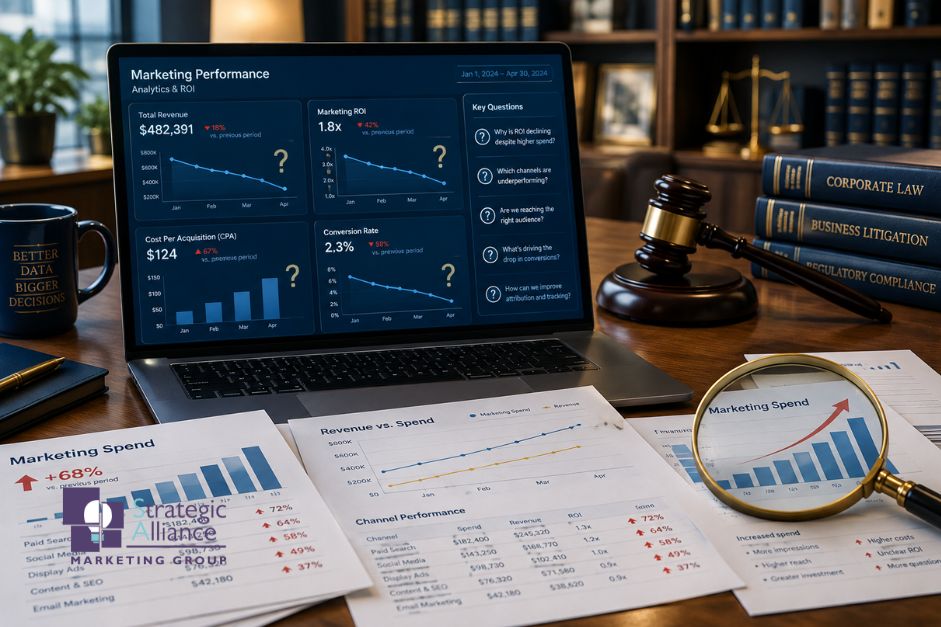 The Law Firm Marketing Accountability Gap: Are You Spending More and Getting Less Clarity?